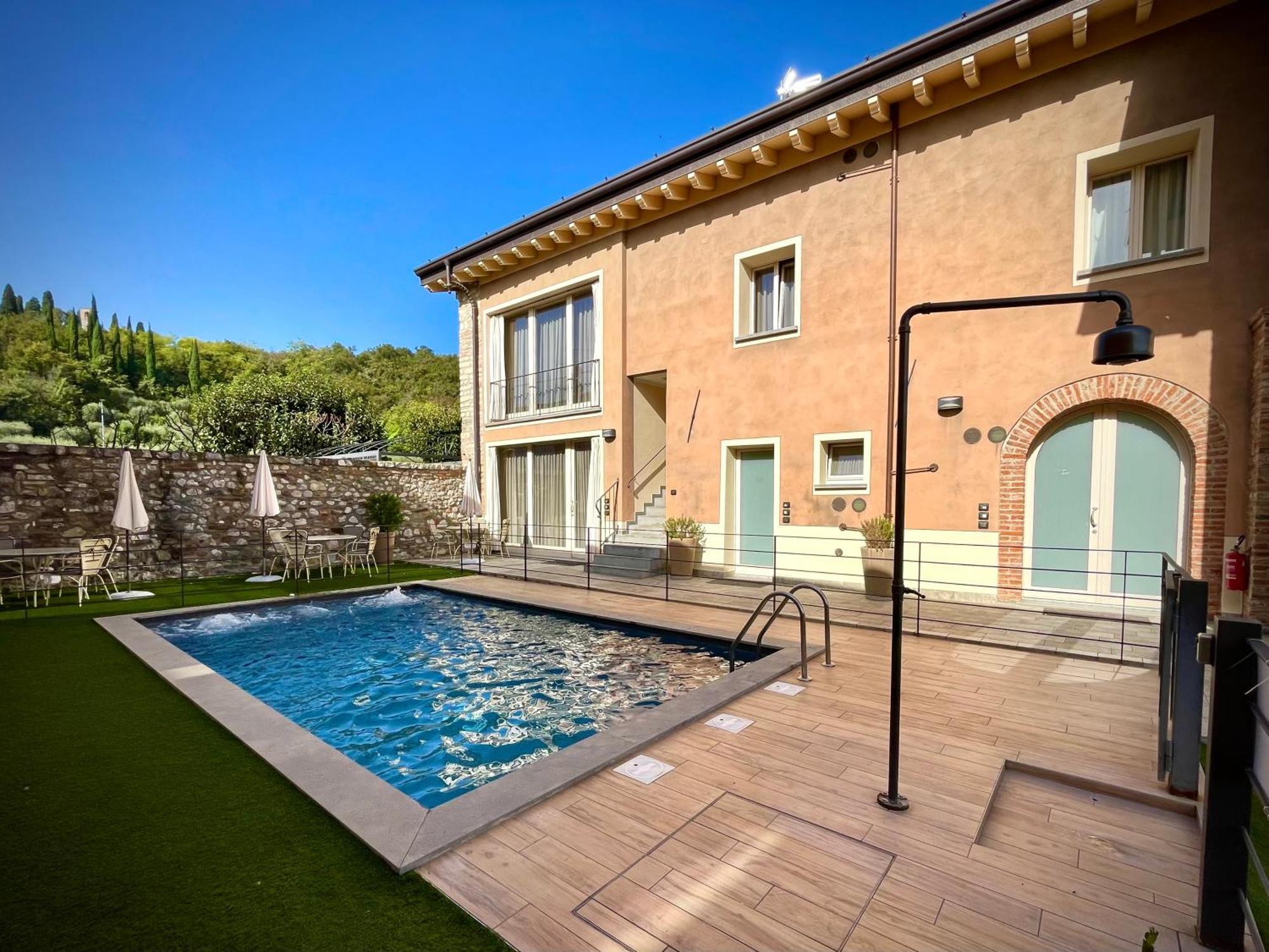 פולפנצה דל גארדה Villa Fontanelle Gardapartments מראה חיצוני תמונה