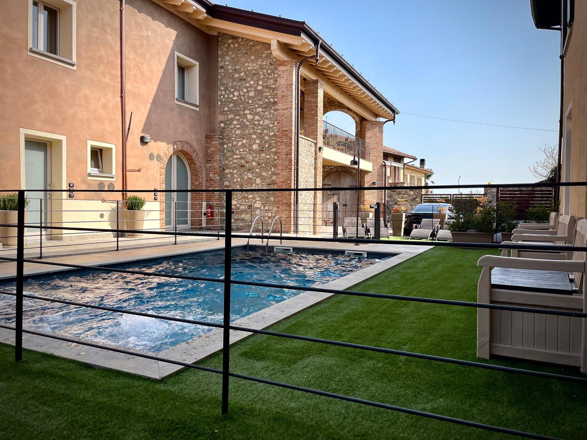 פולפנצה דל גארדה Villa Fontanelle Gardapartments מראה חיצוני תמונה