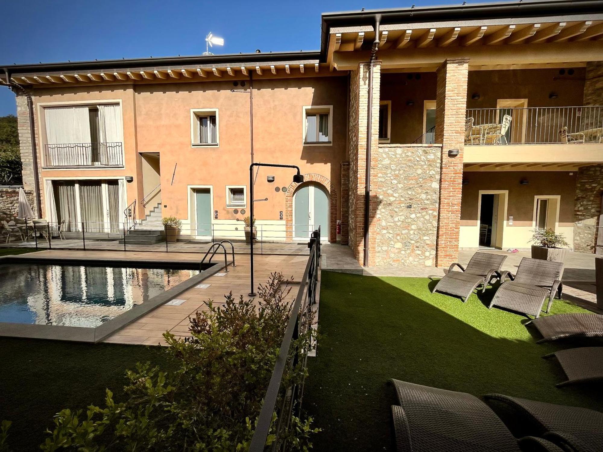 פולפנצה דל גארדה Villa Fontanelle Gardapartments מראה חיצוני תמונה