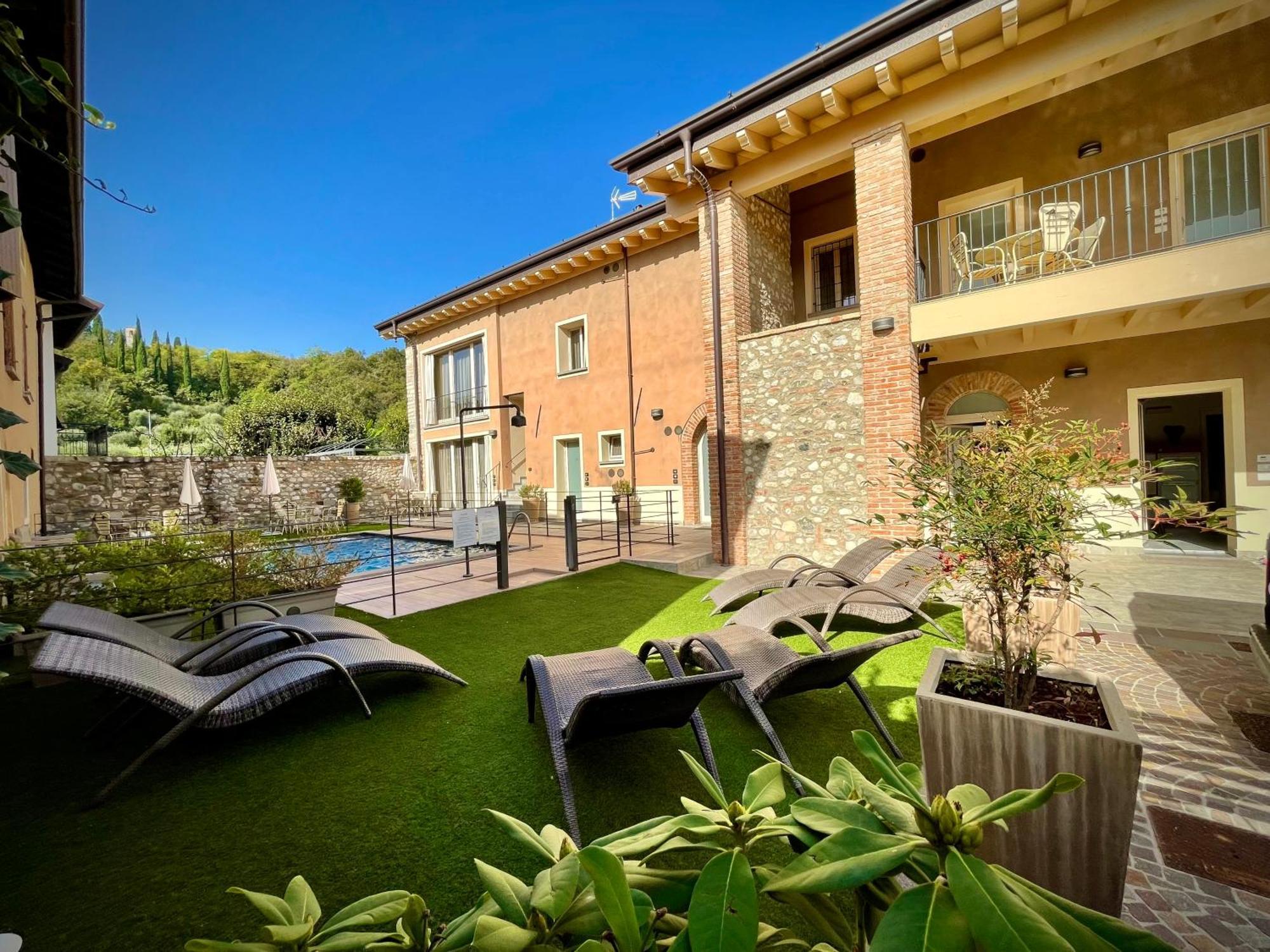 פולפנצה דל גארדה Villa Fontanelle Gardapartments מראה חיצוני תמונה