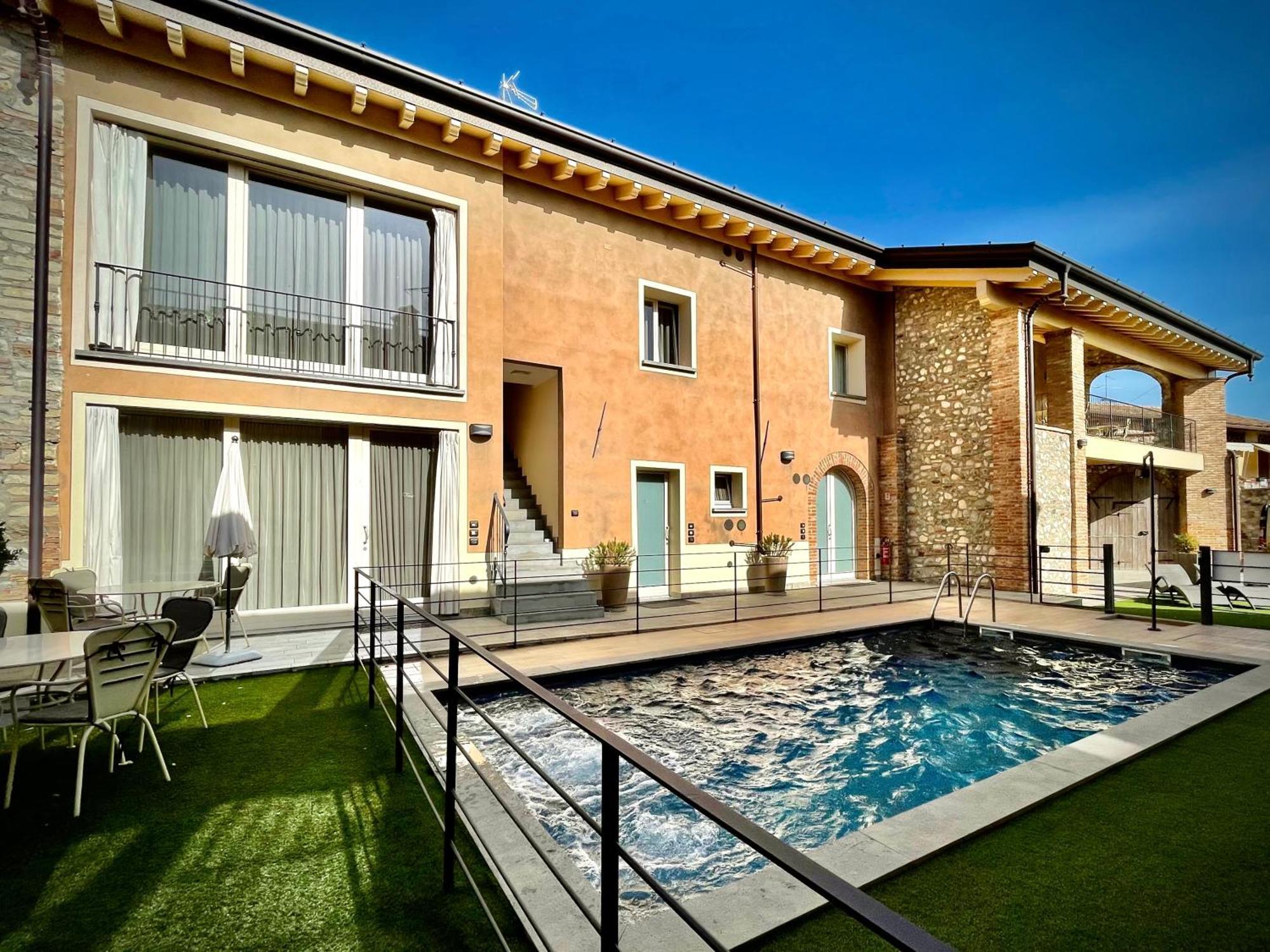 פולפנצה דל גארדה Villa Fontanelle Gardapartments מראה חיצוני תמונה