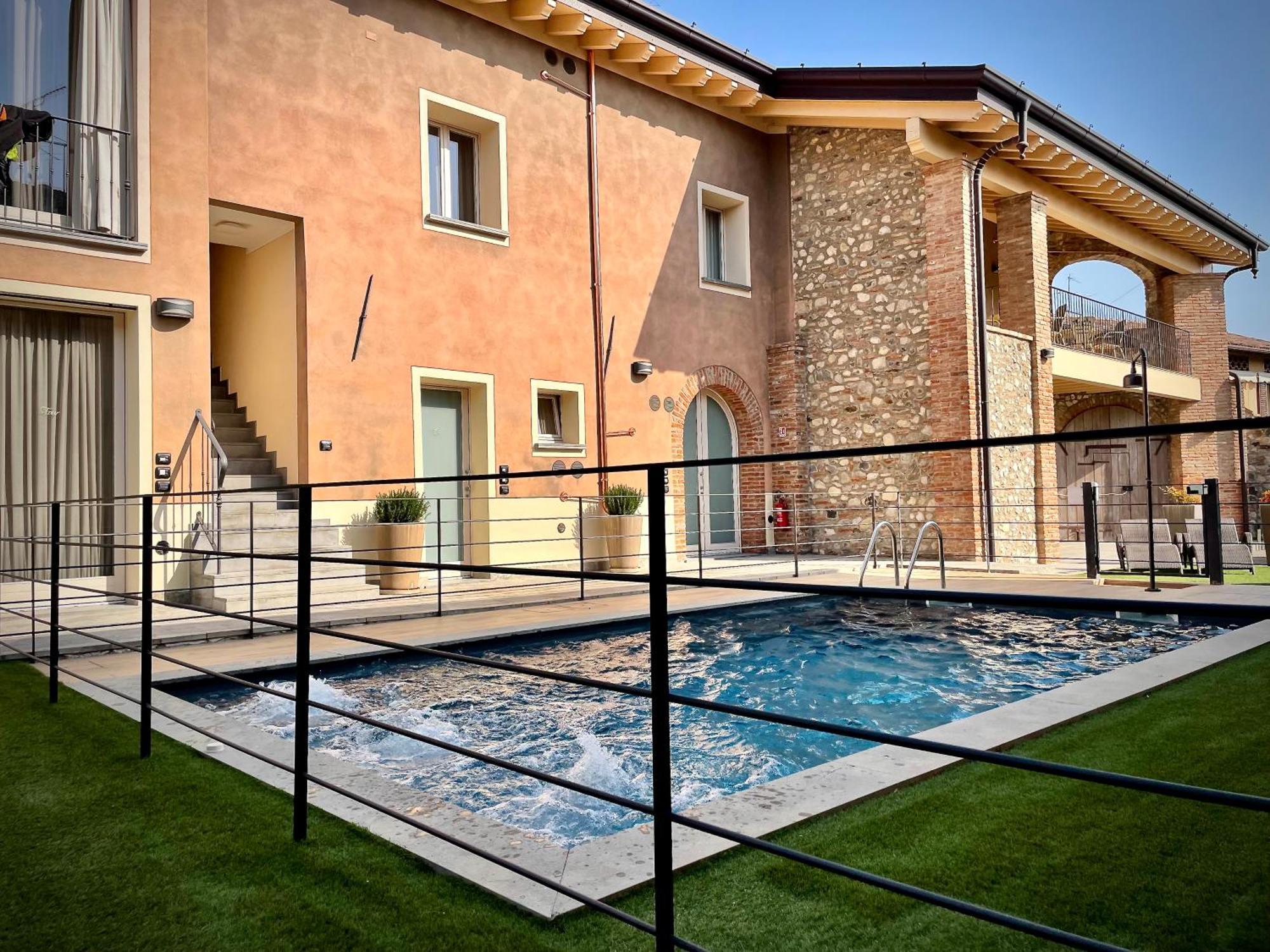פולפנצה דל גארדה Villa Fontanelle Gardapartments מראה חיצוני תמונה