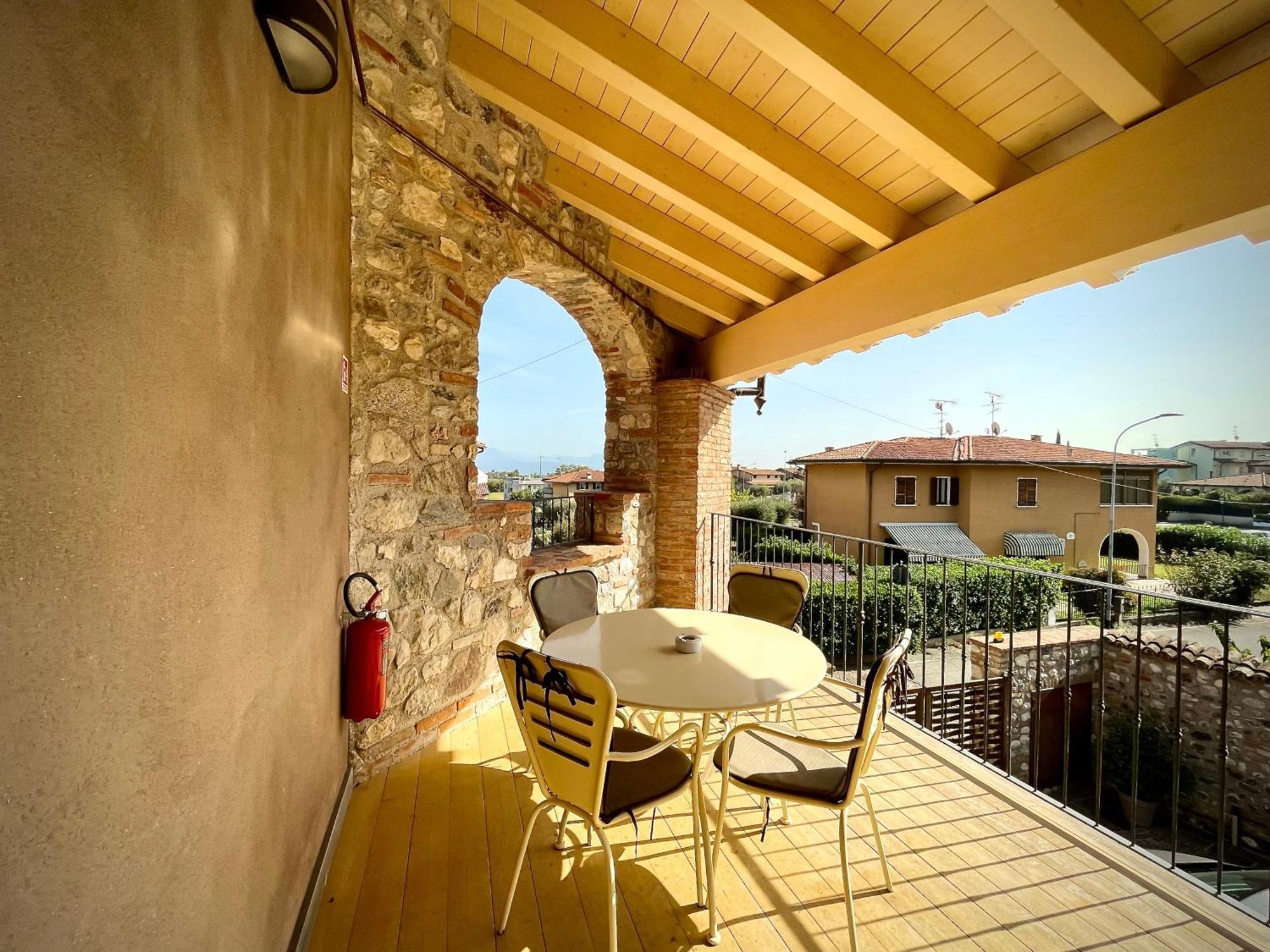 פולפנצה דל גארדה Villa Fontanelle Gardapartments מראה חיצוני תמונה