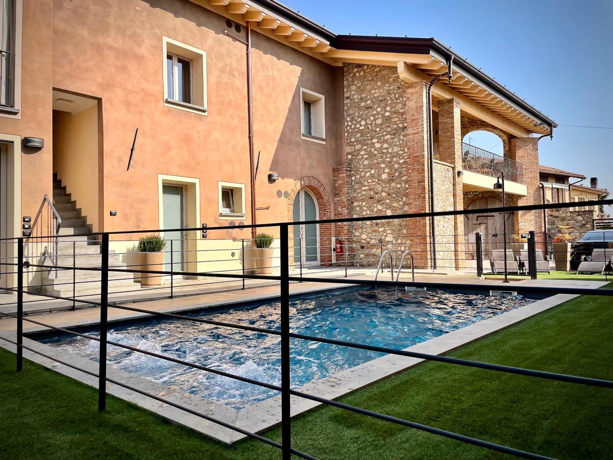 פולפנצה דל גארדה Villa Fontanelle Gardapartments מראה חיצוני תמונה