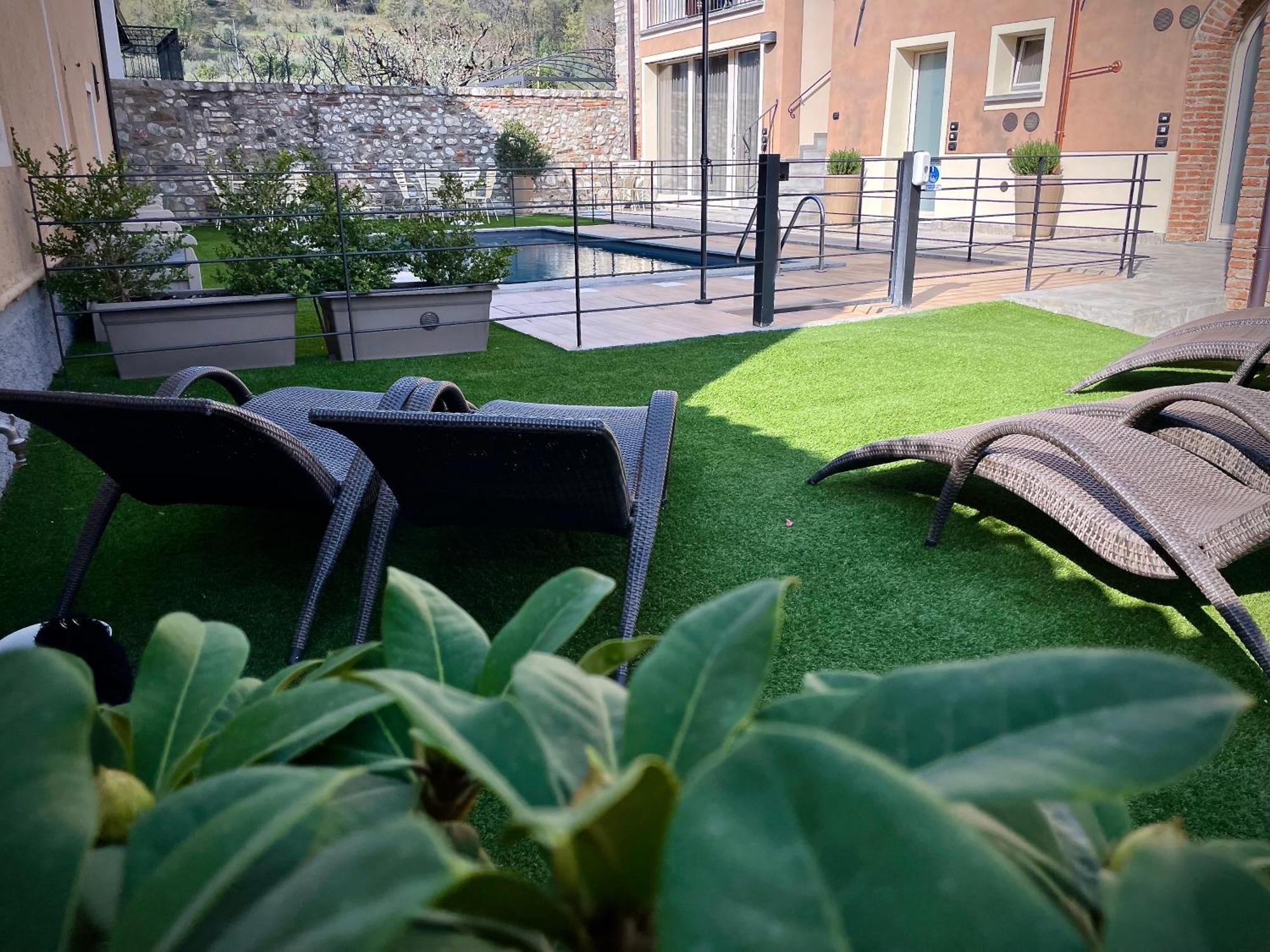 פולפנצה דל גארדה Villa Fontanelle Gardapartments מראה חיצוני תמונה